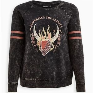 ❤️‍🔥Lovesick Acid Wash Sweatshirt